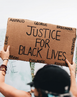 justice for black lives protest poster