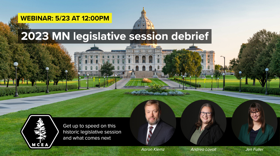 Webinar 2023 MN legislative session debrief Minnesota Center for