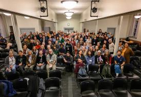 group shot from conference of all attendees